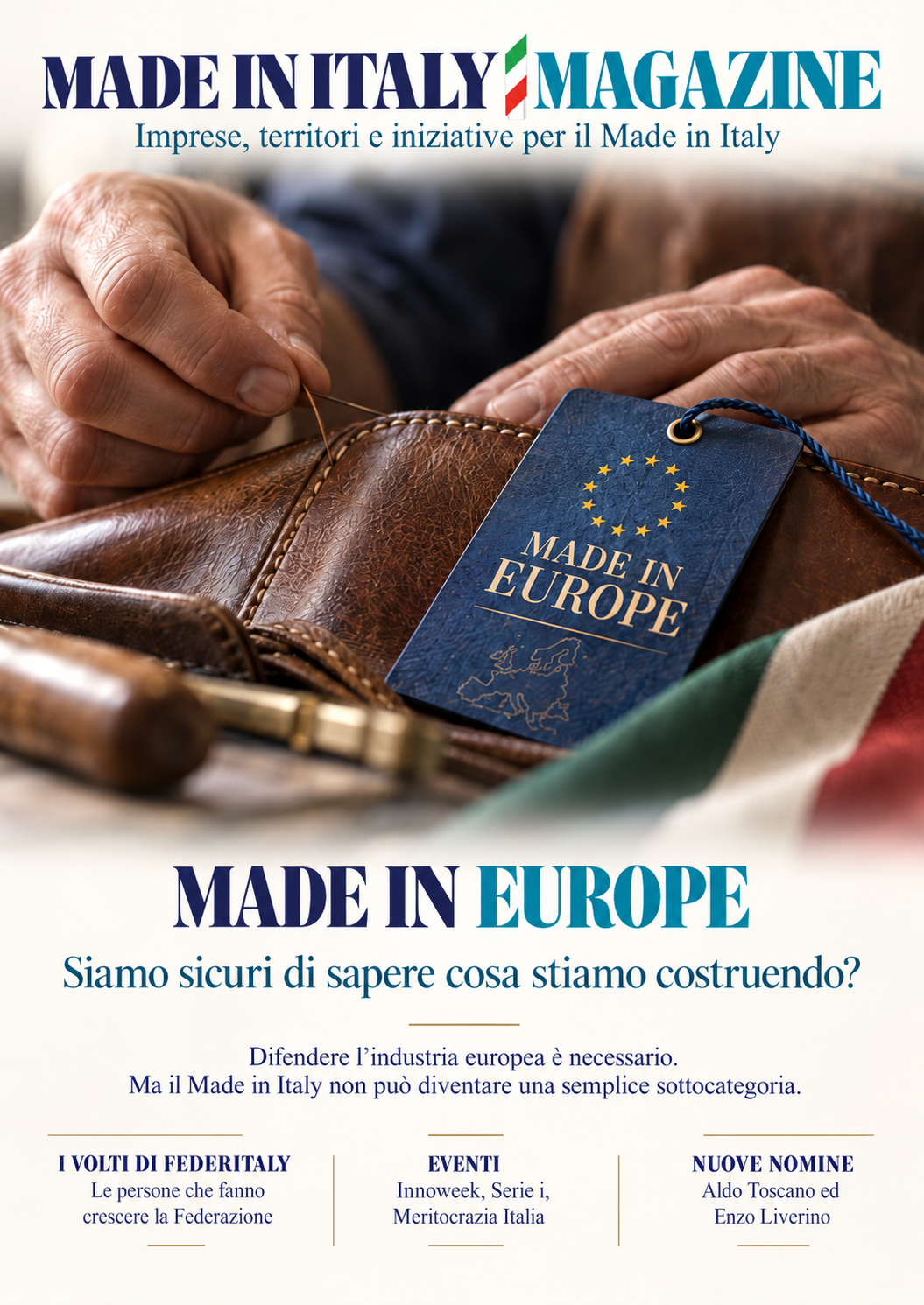 Made in Italy Magazine - Ottobre 2026 - Made in Europe: siamo sicuri di sapere cosa stiamo costruendo?
